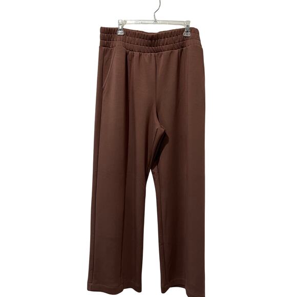 Old Navy Active Bounce Fleece High Rise Wide Leg Sweatpants XL Tall Lounge - Picture 1 of 8